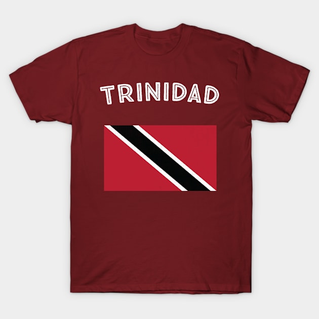 Trinidad Flag T-Shirt by phenomad